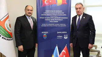 Şanlıurfa İle Romanya’nın Pitești Kenti Kardeş Şehir Oldu