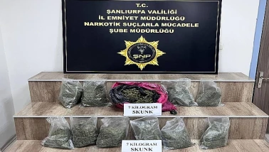 Urfa'da Narkotik Operasyon