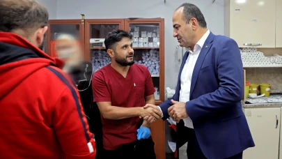 İl Sağlık Müdürü Dr. Erhan Berk’ten Balıklıgöl Devlet Hastanesi’ne Gece Denetimi