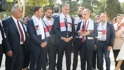 Eyyübiye’de Filistin’e Destek Resim Sergisi