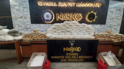 İstanbul'da Dev Uyuşturucu Operasyonu
