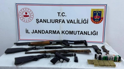 Şanlıurfa’da Silah Operasyonu