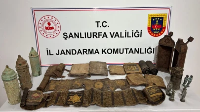 Şanlıurfa’da Tarihi Eser Kaçakçılarına Operasyon