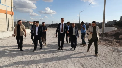 Başkan Kuş, Yol Yapım Çalışmalarını İnceledi