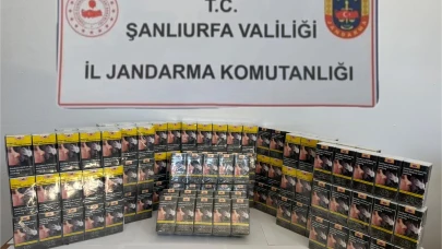 Şanlıurfa'da Kaçakçılık Operasyonu