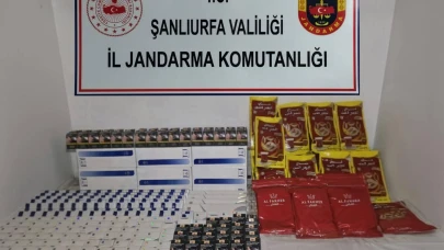 Şanlıurfa’da Tütün ve Alkol Kaçakçılarına Geçit Yok