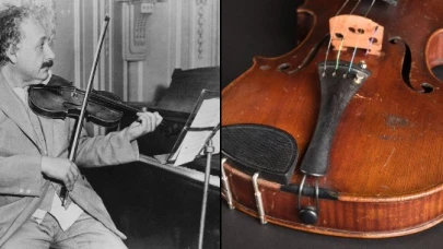 Einstein'ın Tarihi Kemanı Açık Artırmada 1.2 Milyon Dolara Satıldı!