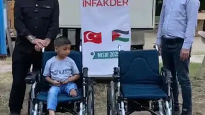 Şanlıurfa’dan Gazze’ye Tekerlekli Sandalye Yardımı