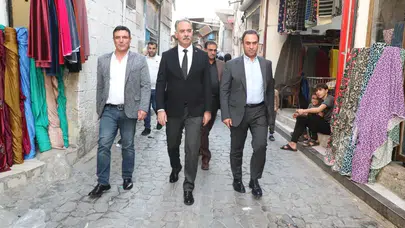 Başkan Kuş, Tarihi Mahallelerde Halkla Buluştu