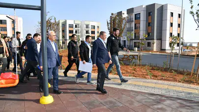 Vali Hasan Şıldak Halfeti’de İncelemelerde Bulundu