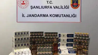 Şanlıurfa’da Tütün ve Alkol Kaçakçılığına Geçit Yok