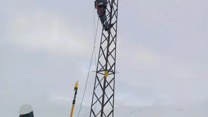 Dicle Elektrik’ten 6 İlde Kar Mesaisi