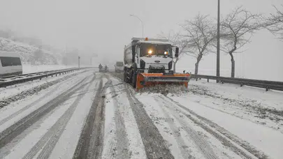Şanlıurfa’da Karla Mücadele Aralıksız Sürüyor