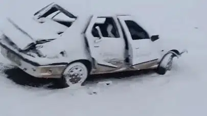 Hilvan’da Kar Nedeniyle Trafik Kazası: 3 Yaralı