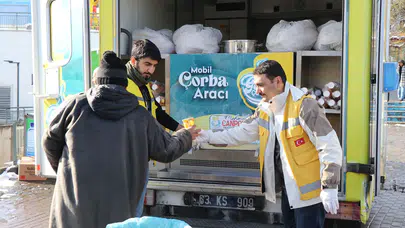 Haliliye’de Kar Mesaisi: Yol Açma Ve Sıcak Yemek Desteği