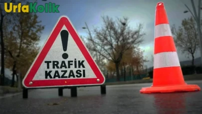 Şanlıurfa'da Araç Demir Bariyere Çarptı: Sürücü Olayı Hafif Yaralı Atlattı