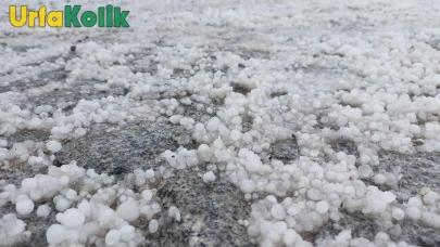 Şanlıurfa'da Beklenen Yağmurun Yerine Dolu Etkisi!