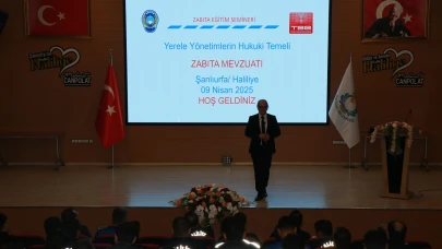 HALİLİYE BELEDİYESİ ZABITA PERSONELİNE MEVZUAT EĞİTİMİ VERİLDİ
