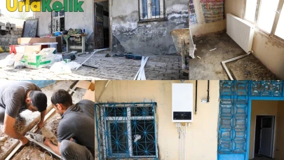HARRAN BELEDİYESİNDEN DEZAVANTAJLI 80 AİLEYE DOĞALGAZ DESTEĞİ