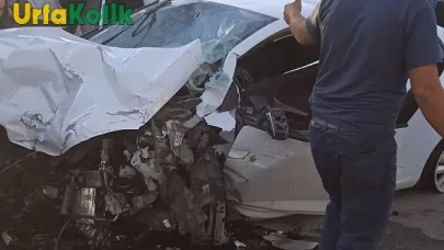 Şanlıurfa'da Meydana Gelen Çift Taraflı Trafik Kazası Halkı Tedirgin Etti