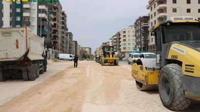 FEVZİ ÇAKMAK BULVARI’NDA ASFALT SERİMİ İÇİN HAZIRLIKLAR BAŞLADI
