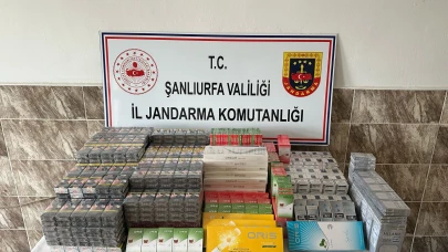 ŞANLIURFA’DA GÜMRÜK KAÇAĞI SİGARA ELE GEÇİRİLDİ