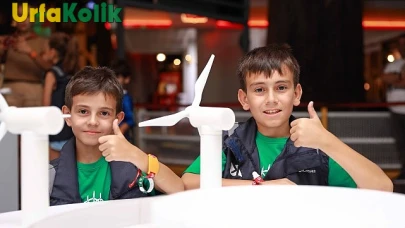 Çocukların Hayalleri, 23 Nisan'da Yenilenebilir Enerji Boyama Atölyesi'nde Renklendi