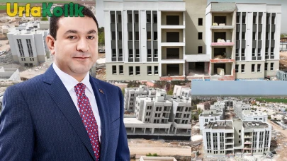 HARRAN'DA TOKİ KONUT VE İŞ YERİ İNŞAATLARINDA SONA GELİNDİ
