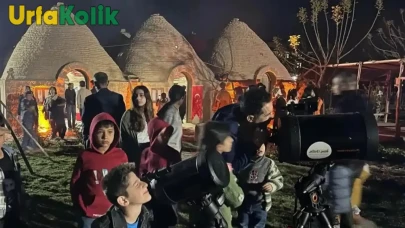 Suruç'ta Öğrenciler Uzay Gözlemi Yaparak Gezegenleri Keşfetti!