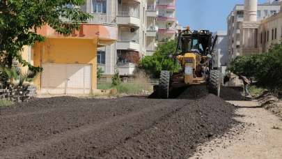 Karaköprü'de Yol Ağı Genişliyor