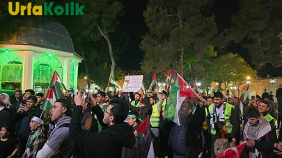 Şanlıurfa İHH, Gazze'ye Tekbirlerle Destek Verdi!
