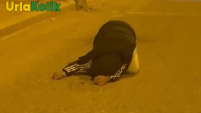 Şanlıurfa'da Uyuşturucu Kullanan Genç, Cadde Üzerinde Panik Atağa Yakalandı!