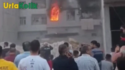 Şanlıurfa'da Evde Çıkan Kıvılcım Yangını Paniğe Neden Oldu!