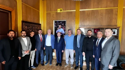 Şanlıurfaspor Kulübü Bozdağ’ı Ziyaret Etti