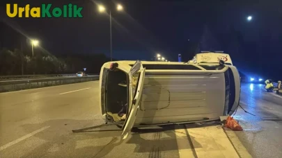 TEM Otoyolu'nda Meydana Gelen Trafik Kazasında 1 Kişi Yaralandı!