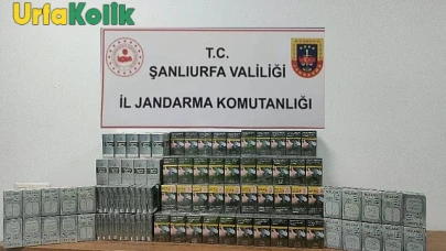 Şanlıurfa'da Kaçakçılık Operasyonunda 980 Paket Ele Geçirildi, 3 Şüpheli Tutuklandı