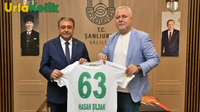 Vali Hasan Şıldak, Şanlıurfa Spor Kulübü Yöneticileriyle Bir Araya Geldi