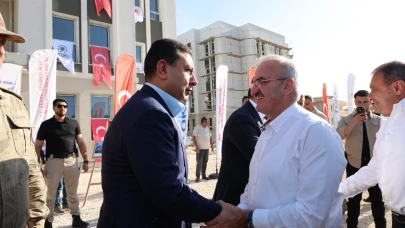 Başkan Özyavuz Bakan Yardımcısı Ve Afad Başkanını Harran'da Ağırladı