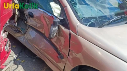 Viranşehir'de Kontrolden Çıkan Araç Kaza Yaptı: 2 Kişi Yaralandı!