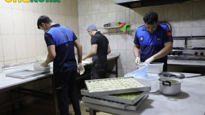 Haliliye Belediyesi, tatlı ve şekerleme satış noktalarında sıkı denetim başlattı.
