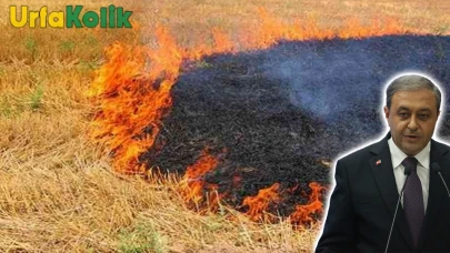 Vali Şıldak, çiftçilere anız yakma konusunda uyardı.