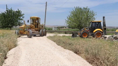 Haliliye’de Kırsal Mahallelerde Üstyapı Çalışmaları Aralıksız Sürüyor