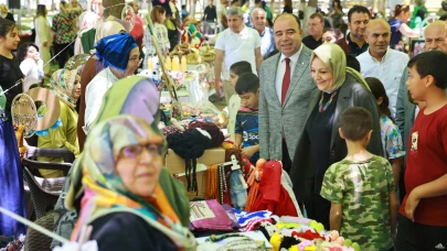 Karaköprü'de El Emeği Ürünler Sergilendi
