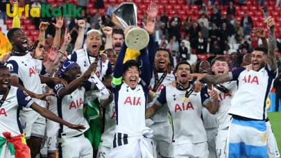 Tottenham, Avrupa Ligi'nde Muhteşem Zaferini Kutluyor