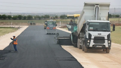 Şanlıurfa Asri Mezarlık Yeni Yolunda Asfalt Çalışmaları Başladı