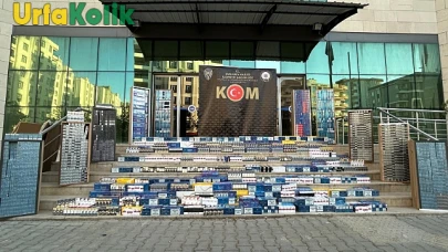 Şanlıurfa'da Yapılan Kaçak Sigara Operasyonunda 1 Şüpheli Gözaltına Alındı