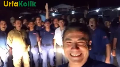 Ünlü Şanlıurfalı Sanatçı Ferhat Göçer, Jandarma Çevirmesinde Marş Söyledi!