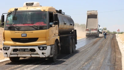 Şanlıurfa Büyükşehir’den Hilvan’a Yeni Asfalt Yol