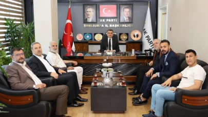 Başkan Saraçoğlu’ndan AK Parti İl Başkanı Günbegi’ye Ziyaret