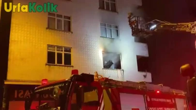 Gaziantep'te Çıkan Yangın Binada Paniğe Yol Açtı